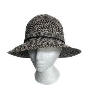 Stylish Black and Gray Women's Sun Hat